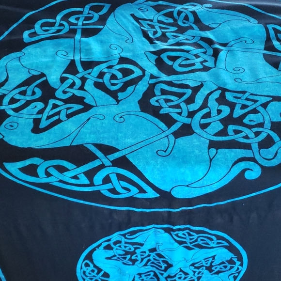 Batik Horse Design Hand Made Indonesia - Picture 2 of 6